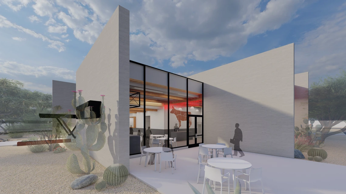 A rendering of the FPSL as part of the renovation project